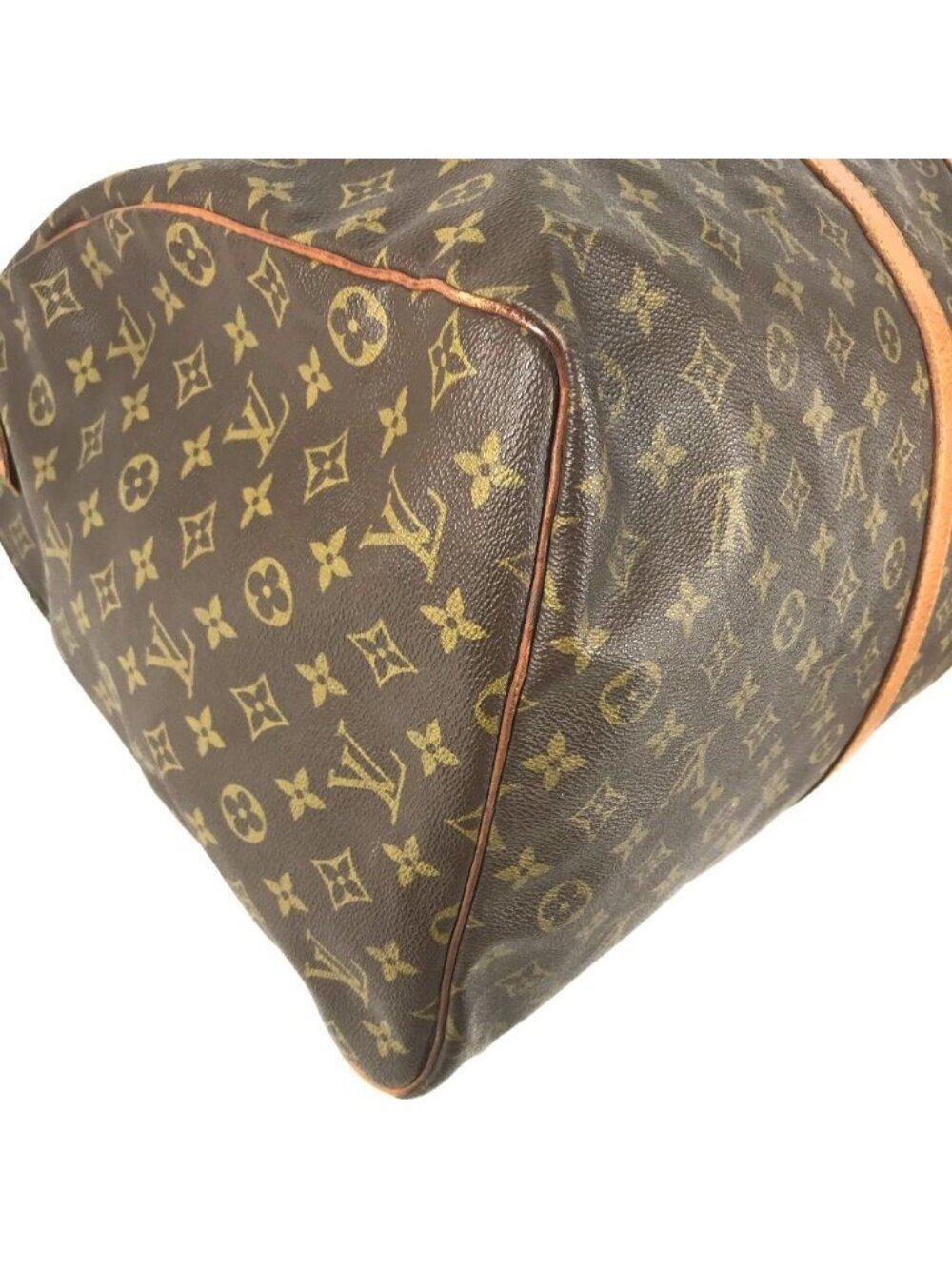 Louis Vuitton Boston Bag Keepall 60 Vintage Monogram Canvas Brown - Picture 7 of 9